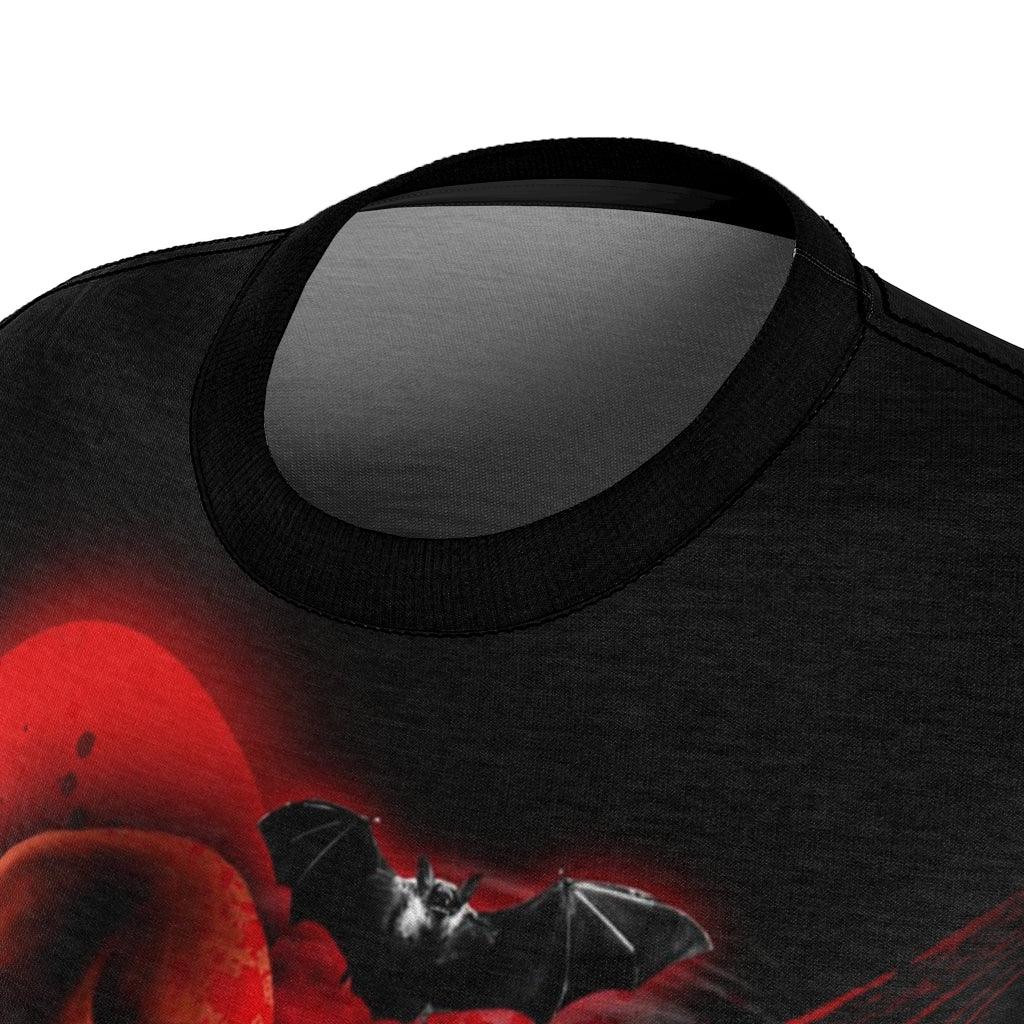 Horror Skeleton Halloween All Over Print T-shirt For Women - Wonder Skull