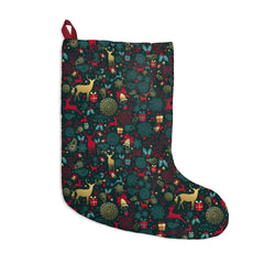 Reindeer Pine Tree Christmas Stockings - Wonder Skull