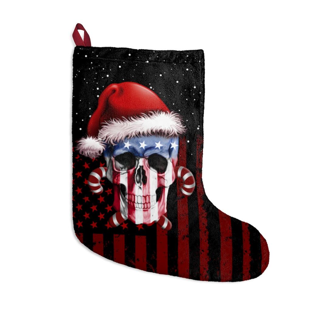 US Flag Skull Stockings - Wonder Skull