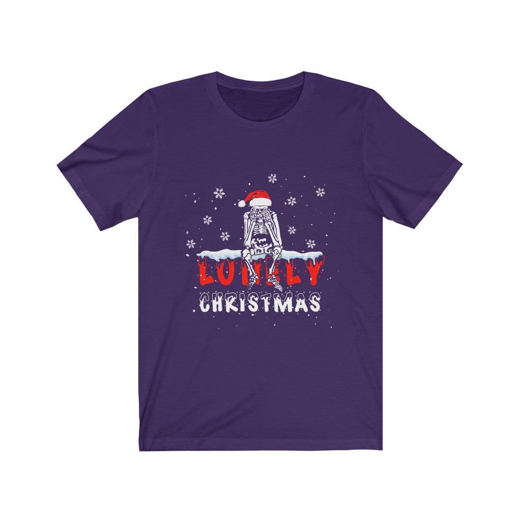 Lonely Christmas T-Shirt - Wonder Skull