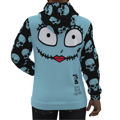 Tear Me A Part Pullover Hoodie For Women - Wonder Skull