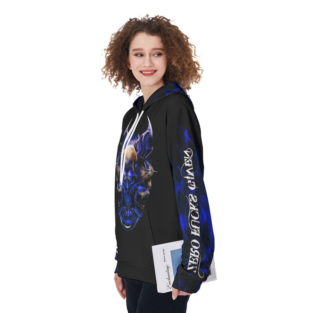 Zero Fucks Givens Funny Hoodie For Women - Wonder Skull