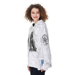 If You Got My Back In The Darkest Hours Funny Hoodie For Women - Wonder Skull