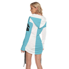 Gothic Skull Couple Of Nightmare Love Open Should Dress Hoodie - Wonder Skull