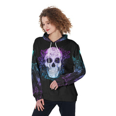 If I Was Really A Bitch Funny Hoodie For Women - Wonder Skull
