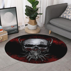 Gothic Skull Spider Thicken Foldable Door Mat - Wonder Skull
