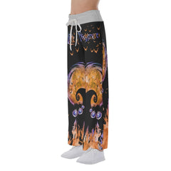 Little Nightmare Yellow High-waisted Straight-leg Trousers - Wonder Skull