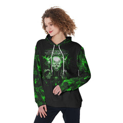 Walk Away I Have Anger Issues Funny Hoodie For Women - Wonder Skull