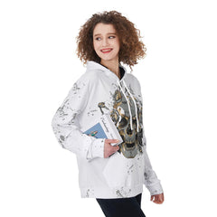 I Don't Need A Middle Finger Funny Hoodie For Women - Wonder Skull