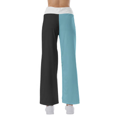 Halloween Nightmare Art Women's High-waisted Wide Leg Pants | Wonder Skull