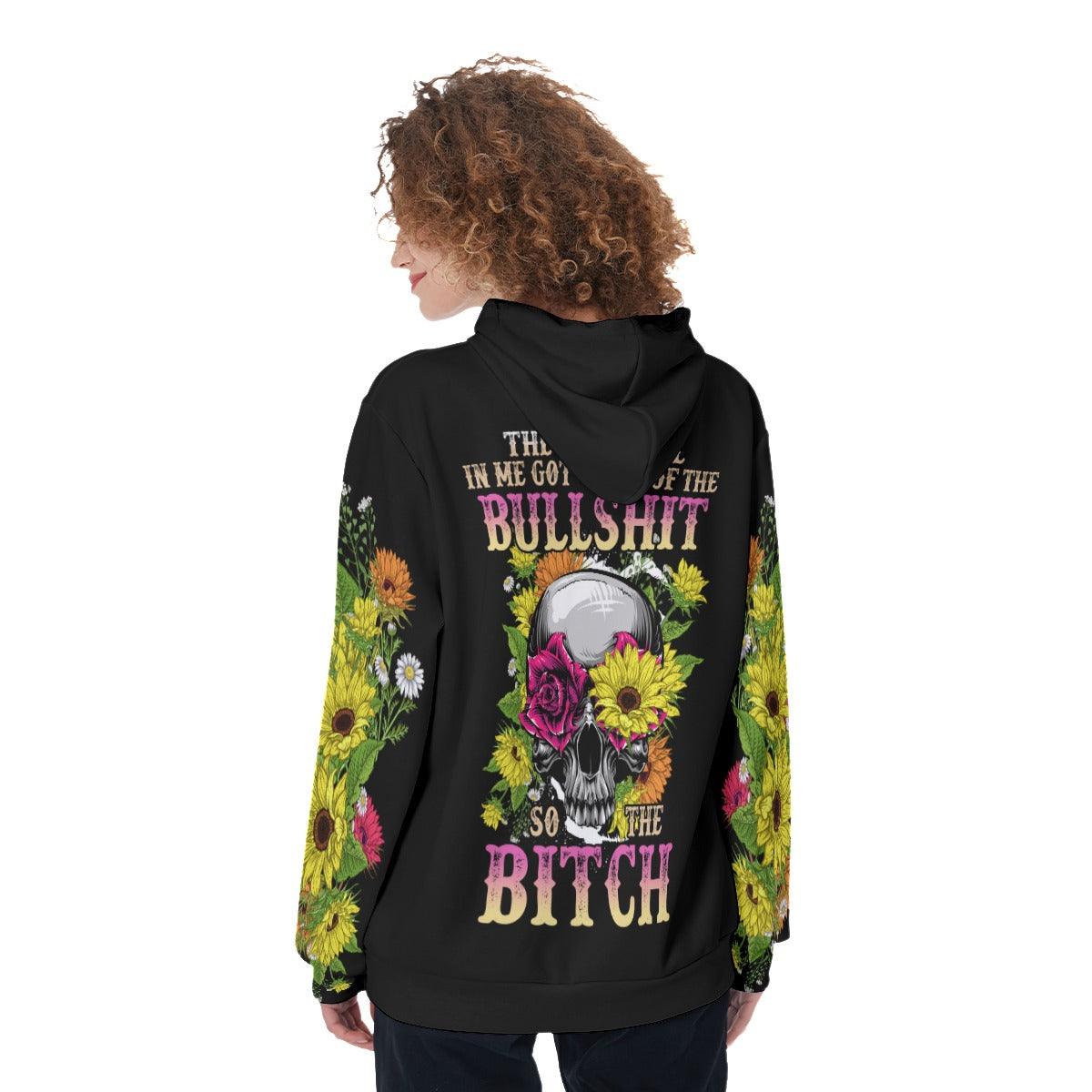 Skull The Good Girl Sugar Skull Funny Hoodie For Women - Wonder Skull
