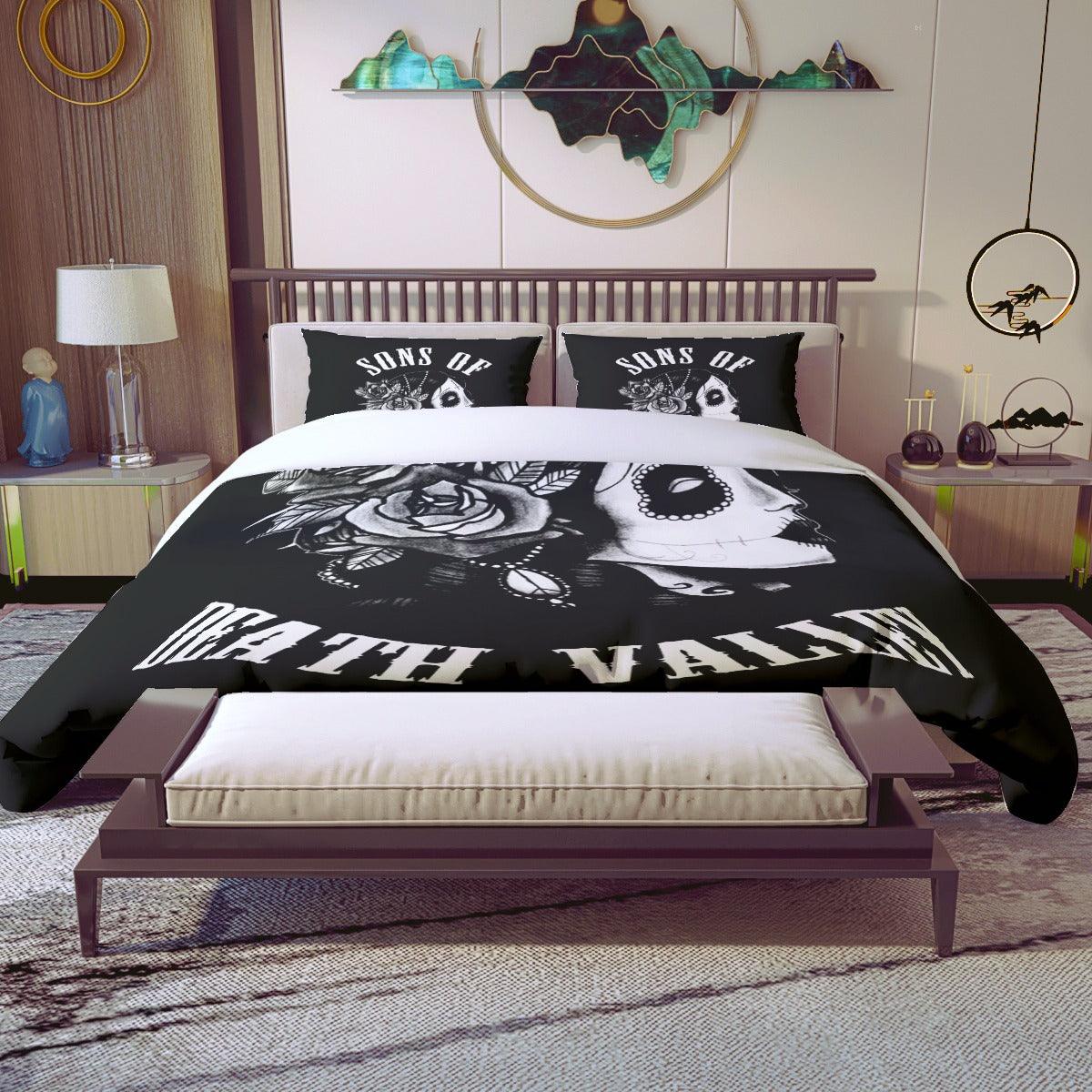 Sons Of Death Quilt & Pillow Cases - Wonder Skull