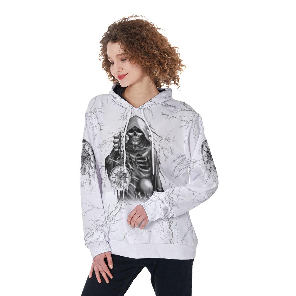 If You Got My Back In The Darkest Hours Funny Hoodie For Women - Wonder Skull