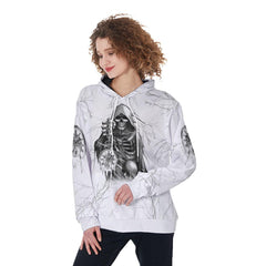 If You Got My Back In The Darkest Hours Funny Hoodie For Women - Wonder Skull