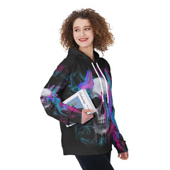 My Give A Fuck Is Broken Funny Hoodie For Women - Wonder Skull