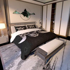 Gothic Quilt & Pillow Cases - Wonder Skull