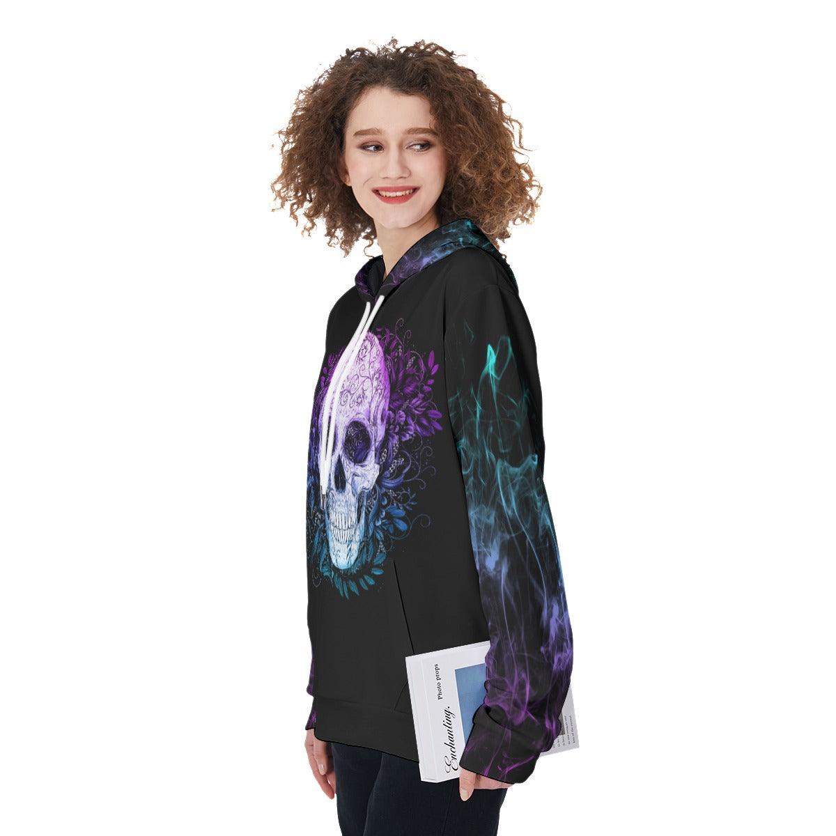 If I Was Really A Bitch Funny Hoodie For Women - Wonder Skull