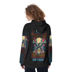 I Am Who I Am Funny Hoodie For Women - Wonder Skull