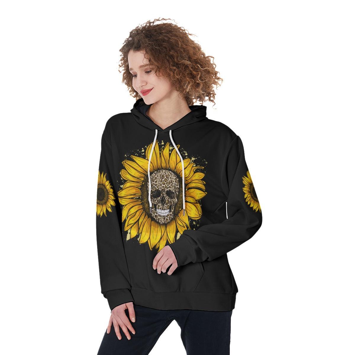 She Is Sunshine Funny Hoodie For Women - Wonder Skull