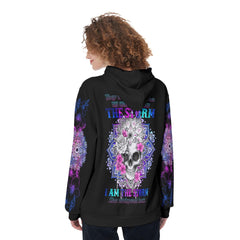 Mandala Skull They Whispered To Her Funny Hoodie For Women - Wonder Skull