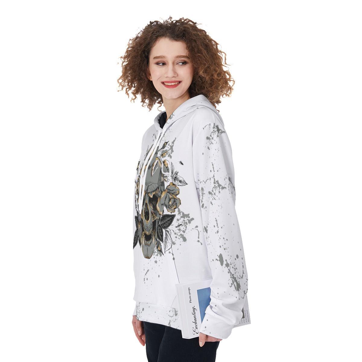 I Don't Need A Middle Finger Funny Hoodie For Women - Wonder Skull