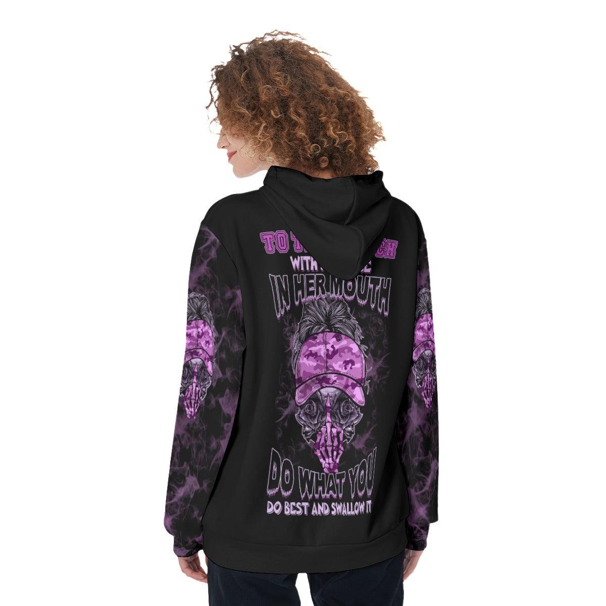 To That Bitch With My Name In Her Mouth Funny Hoodie For Women - Wonder Skull