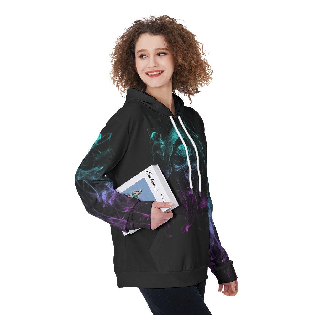 If You Think You Wanna Start Shit With Me Funny Hoodie For Women - Wonder Skull