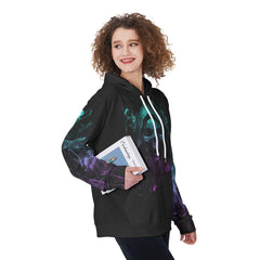 If You Think You Wanna Start Shit With Me Funny Hoodie For Women - Wonder Skull