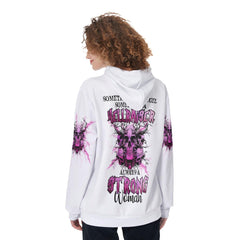 Sometimes An Angel Sometimes A Hellraiser Funny Hoodie For Women - Wonder Skull