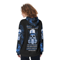 I Am A Grumpy Old Man Funny Hoodie For Women - Wonder Skull