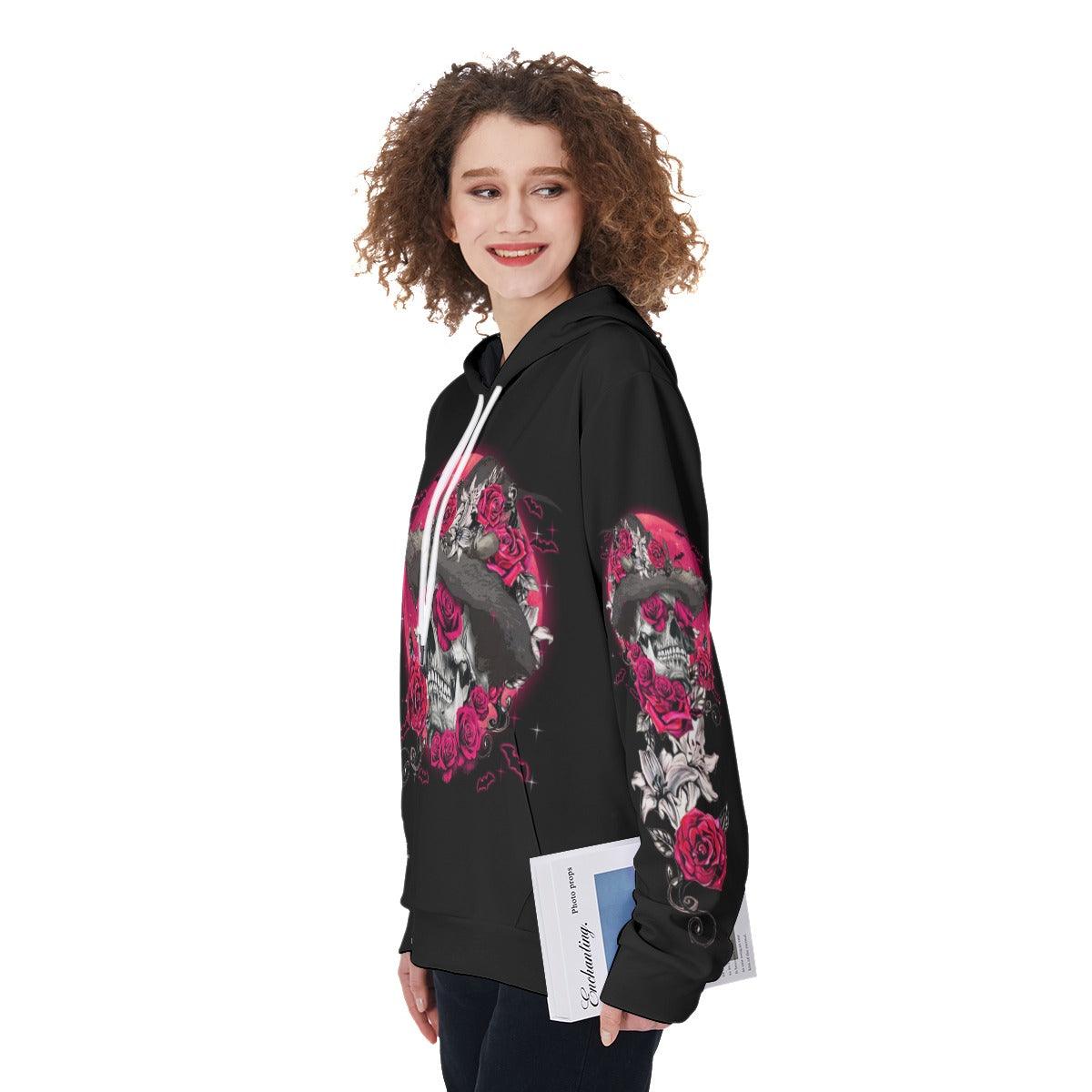 In A World Full Of Princesses Funny Hoodie For Women - Wonder Skull