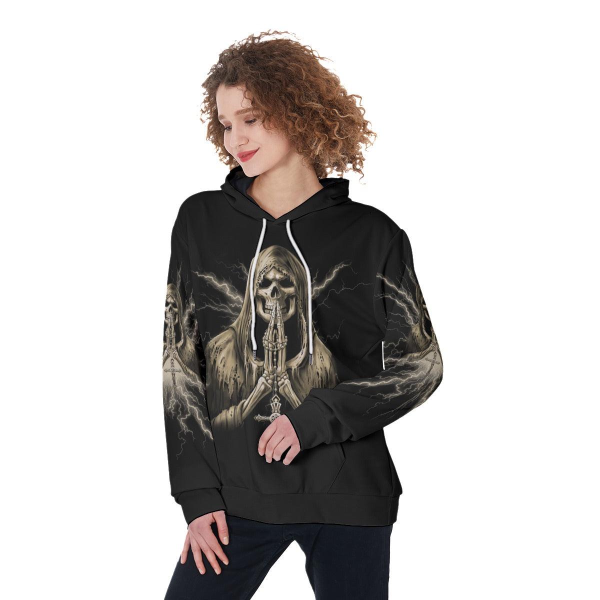 I'm Not Rude I Just Have The Balls To Say Funny Hoodie For Women - Wonder Skull