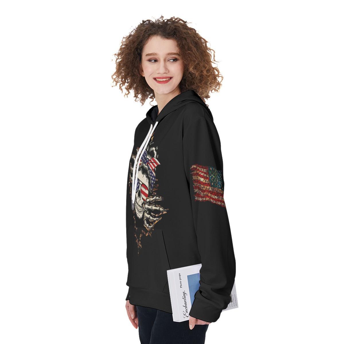 Don't Try To Figure Me Out Funny Hoodie For Women - Wonder Skull