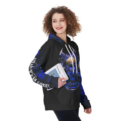 Zero Fucks Givens Funny Hoodie For Women - Wonder Skull