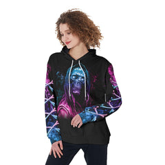 If I'm Too Quiet And Smiling Funny Hoodie For Women - Wonder Skull