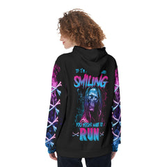 If I'm Too Quiet And Smiling Funny Hoodie For Women - Wonder Skull
