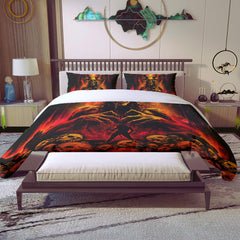 Demon Quilt & Pillow Cases - Wonder Skull