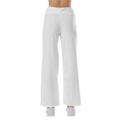 White Skull Nightmare High-waisted Wide Leg Pants - Wonder Skull
