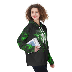 Walk Away I Have Anger Issues Funny Hoodie For Women - Wonder Skull