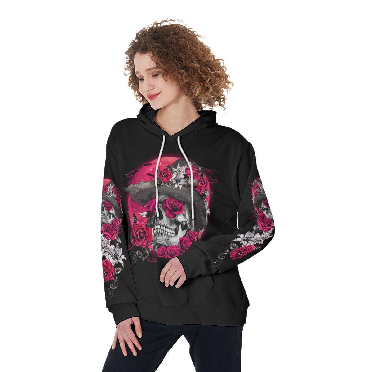 In A World Full Of Princesses Funny Hoodie For Women - Wonder Skull
