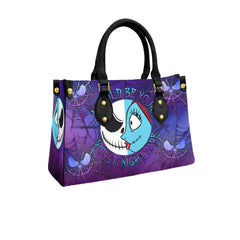Galaxy Nightmare Women's Tote Bag With Black Handle - Wonder Skull