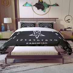 Ouija Board Black Tarot Quilt & Pillow Cases - Wonder Skull