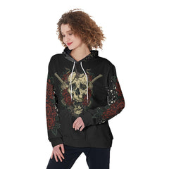 Don't Tell Me Funny Hoodie For Women - Wonder Skull