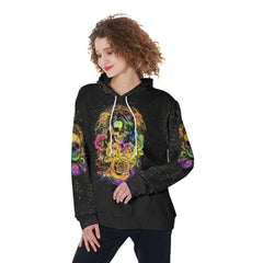 If You Think I'm A Bitch Funny Hoodie For Women - Wonder Skull