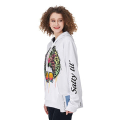 Salty Lil' Beach Funny Hoodie For Women - Wonder Skull