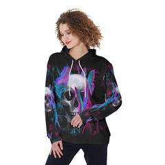 My Give A Fuck Is Broken Funny Hoodie For Women - Wonder Skull