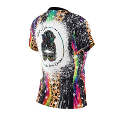 Just A Girl Who Loves Christmas All Over Print T-shirt For Women - Wonder Skull