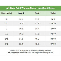 Scary Orange & Black Pumpkin Pattern All-Over Print Women Black Lace Cami Dress, Sexy Nightgown For Women - Wonder Skull