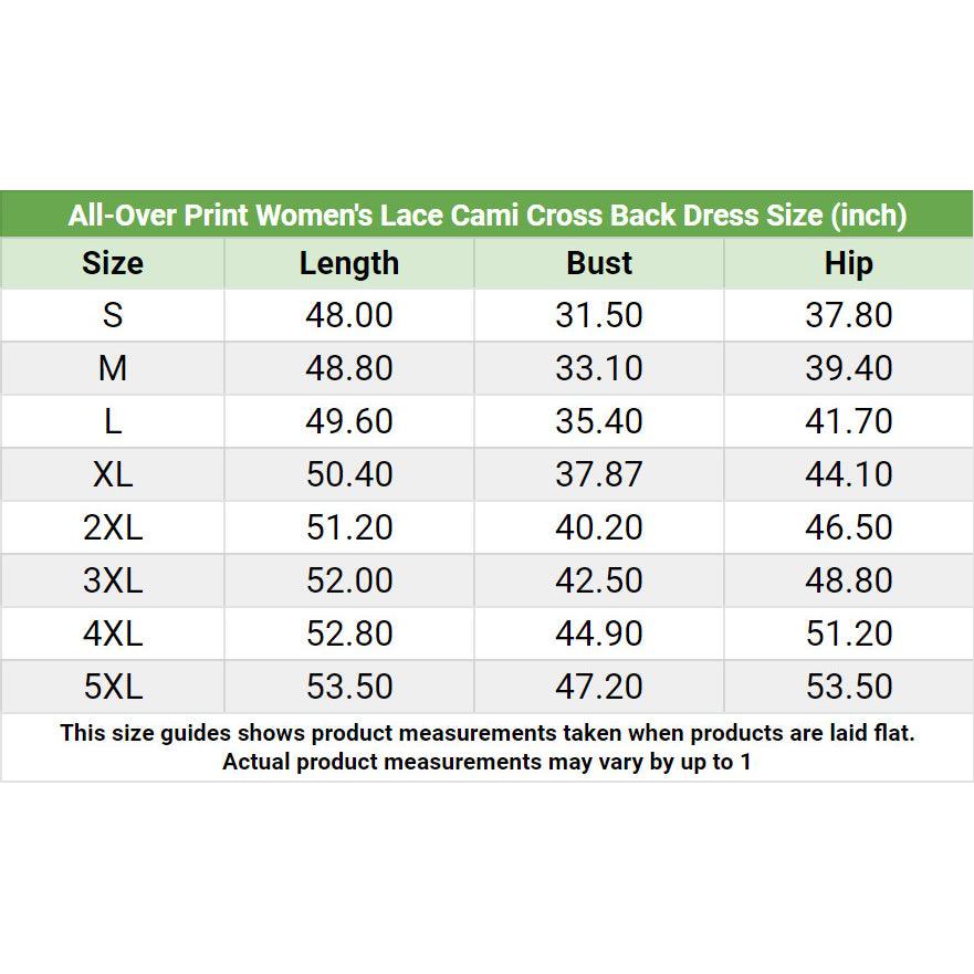 Bloody Straw Man All-Over Print Women Lace Cami Cross Back Dress - Wonder Skull