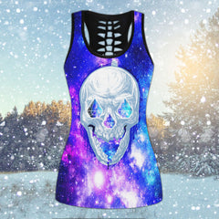 Galaxy Diamond Skull Combo Tanktop & Leggings - Wonder Skull